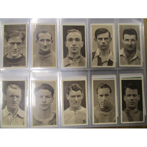 11 - Collection of mostly sports-related, in 2 albums with complete sets including Ardath Famous Football... 