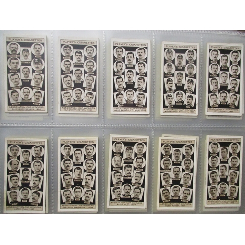 11 - Collection of mostly sports-related, in 2 albums with complete sets including Ardath Famous Football... 