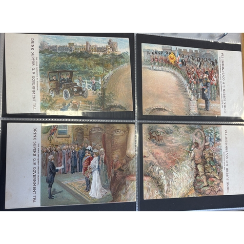 111 - Royalty. Great Britain. Coln. in 2 modern albums with slipcases, with ranges of QV-KGV, incl. QV-KGV... 