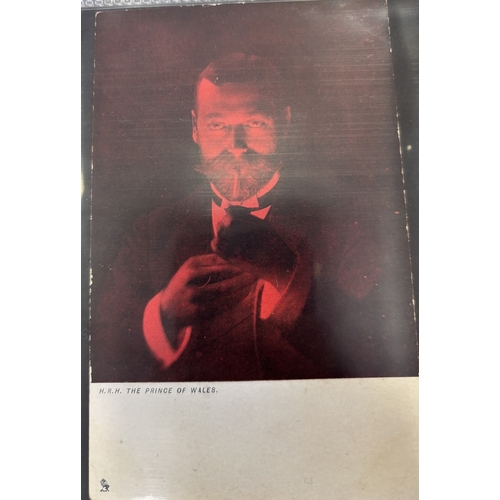 111 - Royalty. Great Britain. Coln. in 2 modern albums with slipcases, with ranges of QV-KGV, incl. QV-KGV... 