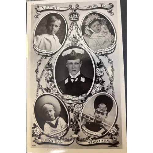 111 - Royalty. Great Britain. Coln. in 2 modern albums with slipcases, with ranges of QV-KGV, incl. QV-KGV... 