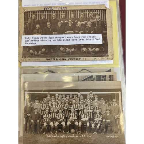 113 - Social. Misc. coln. of vintage cards of Wolverhampton in one Lindner album, store fronts incl. Cease... 