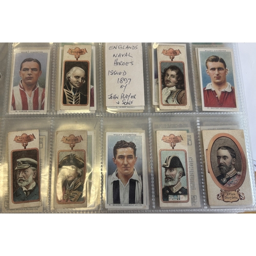 13 - Collection in 6 albums of complete and part sets, generally very good, including L&B Aviation, Motor... 