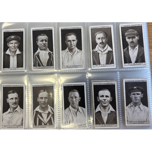 17 - Collection in 7 albums of full sets, generally very good, including Ogdens Australian Test Cricketer... 