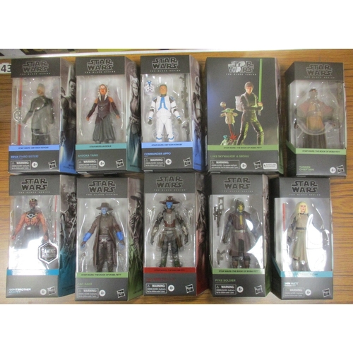 176 - Star Wars. Hasbro. Collection of The Black Series figures, generally mint in near mint boxes, includ... 