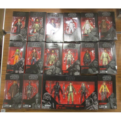 179 - Star Wars. Hasbro. Collection of The Black Series figures, generally mint in near excellent to near ... 