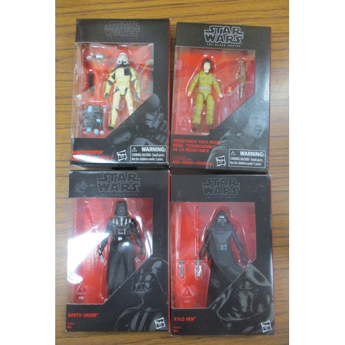 179A - Star Wars. Hasbro. Collection of The Black Series smaller scale figures, generally mint in excellent... 