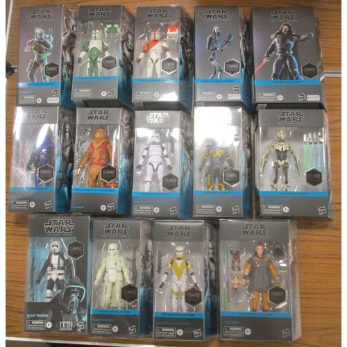 184 - Star Wars. Hasbro. Collection of The Black Series Gaming Greats figures, generally mint in near exce... 