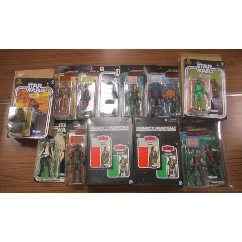 185 - Star Wars. Hasbro. Collection of The Black Series figures, generally mint in near excellent to near ... 