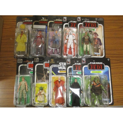 192 - Star Wars. Hasbro. The Black Series collection of figures, generally mint in near mint boxes, includ... 
