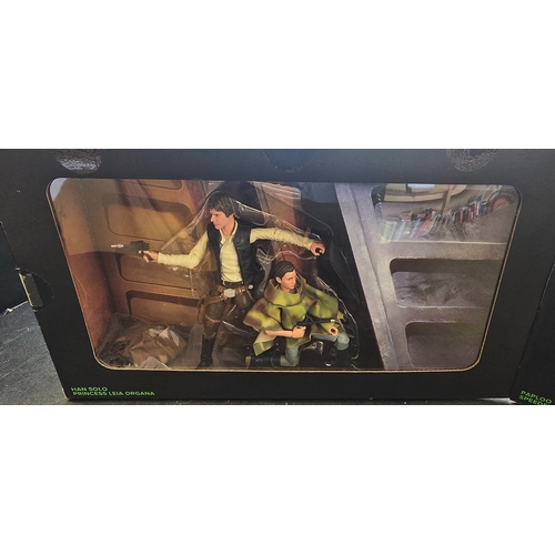 194 - Star Wars. Hasbro. The Black Series Return of the Jedi Heroes of Endor set of figures, near mint to ... 