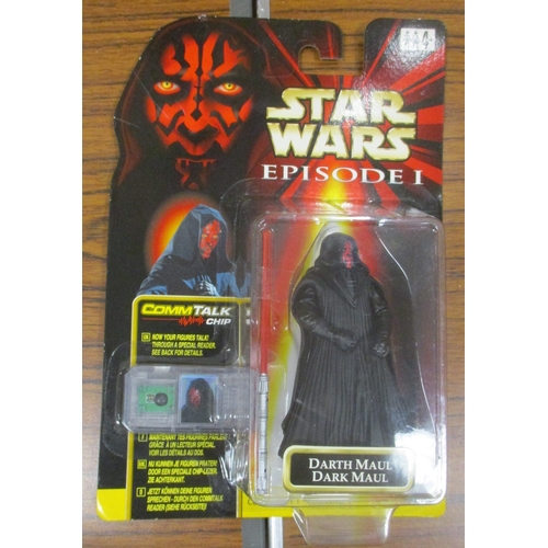 197 - Star Wars. Hasbro. Range of Episode I figures and accessory sets, generally near mint to mint in nea... 