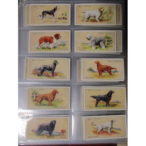 2 - Collection in 15 albums and some loose with complete sets including Ogdens British Birds & Their You... 