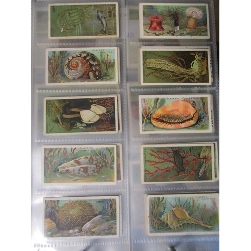 2 - Collection in 15 albums and some loose with complete sets including Ogdens British Birds & Their You... 