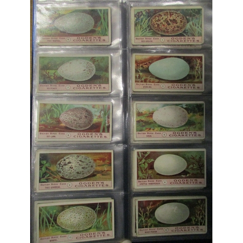 20 - Bird themed collection in 2 albums including Imperial Tobacco Co British Birds (49), Ogdens Birds Eg... 