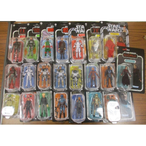 206 - Star Wars. Hasbro. Collection of The Vintage Collection figures, generally mint in near mint bubble ... 