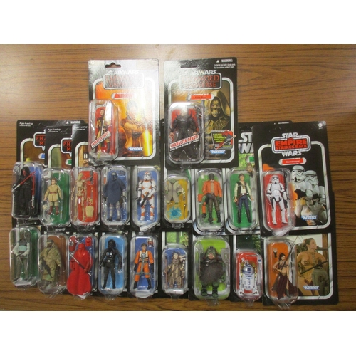 209 - Star Wars. Hasbro. Collection of The Vintage Collection figures, generally mint in excellent to near... 