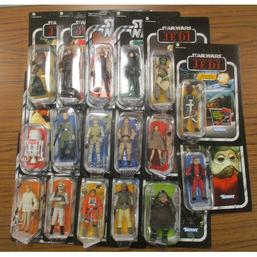 214 - Star Wars. Hasbro. Collection of The Vintage Collection Original Trilogy figures, generally mint in ... 