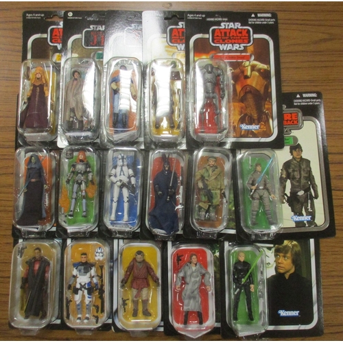 215 - Star Wars. Hasbro. Collection of The Vintage Collection figures, generally mint in excellent to near... 