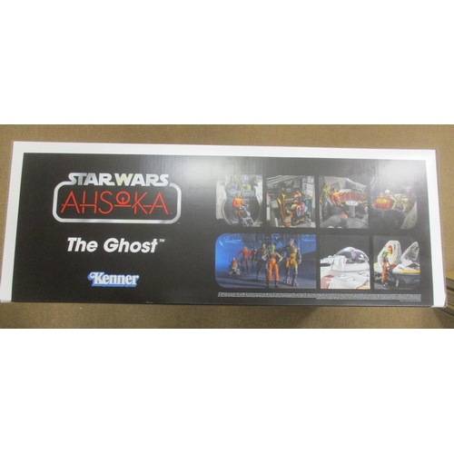219 - Star Wars. Hasbro. The Vintage Collection Ahsoka 'The Ghost' spaceship designed by HasLab, mint in n... 