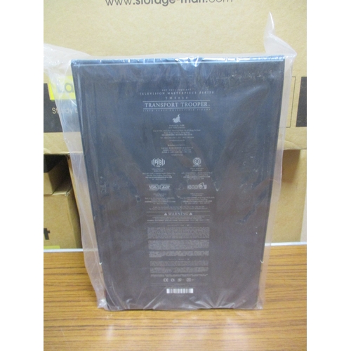 220 - Star Wars. Hot Toys. TMS030 1/6th scale Transport Trooper collectable figurine, mint in near mint bo... 