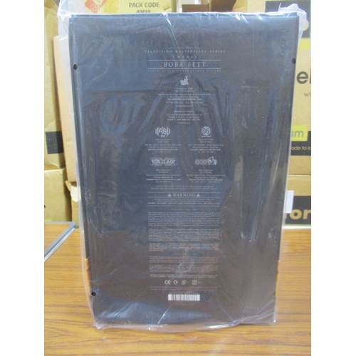 221 - Star Wars. Hot Toys. TMS033 1/6th scale Boba Fett collectable figurine, mint in near mint box. (½B)