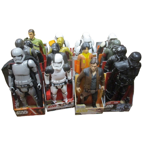 223 - Star Wars. Jakks Pacific. Range of Big-Figs, generally excellent to near mint in very good to excell... 