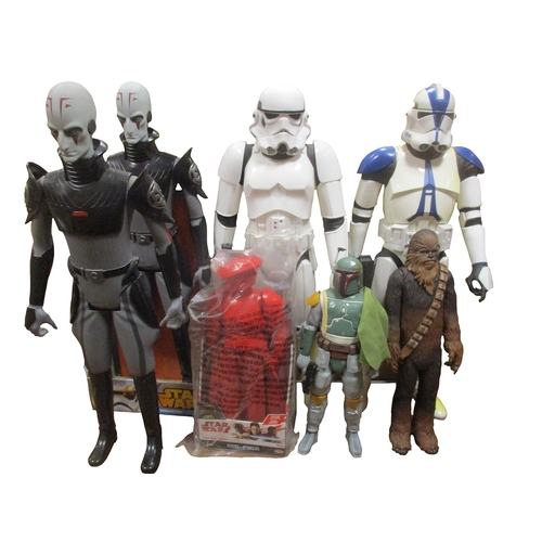 223 - Star Wars. Jakks Pacific. Range of Big-Figs, generally excellent to near mint in very good to excell... 