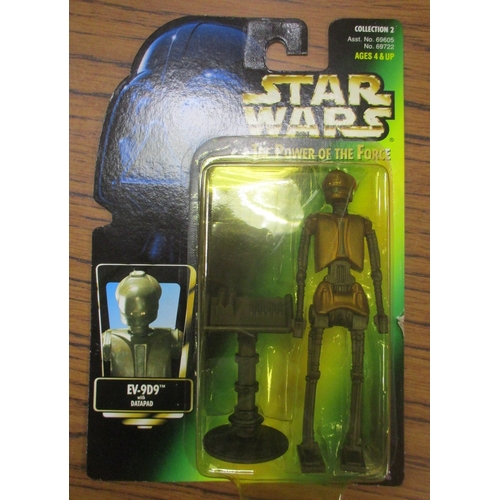 224 - Star Wars. Kenner/Hasbro. Collection of Power of the Force/Power of the Jedi figures and packs, gene... 