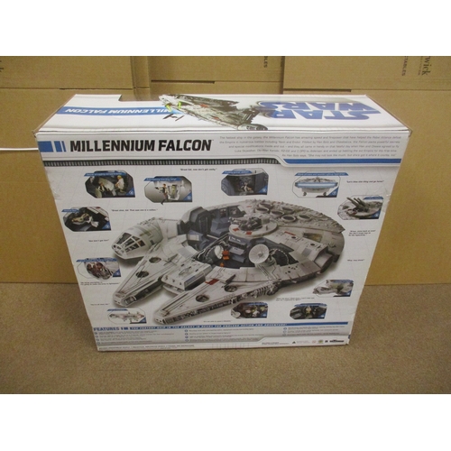 225 - Star Wars. Hasbro. The Legacy Collection Millennium Falcon, mint in excellent box, over 75cm long wi... 