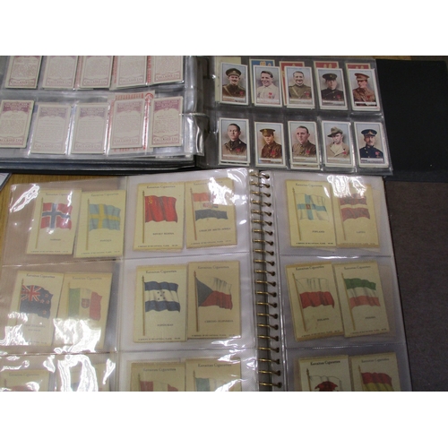 23 - Collection in cigarette packets, loose, paper albums, frames, stock books, etc, generally good, sort... 