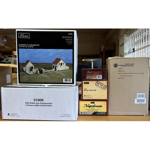 235 - Britains. Range of soldiers and sets, generally near mint in excellent boxes, including #00154 Briti... 