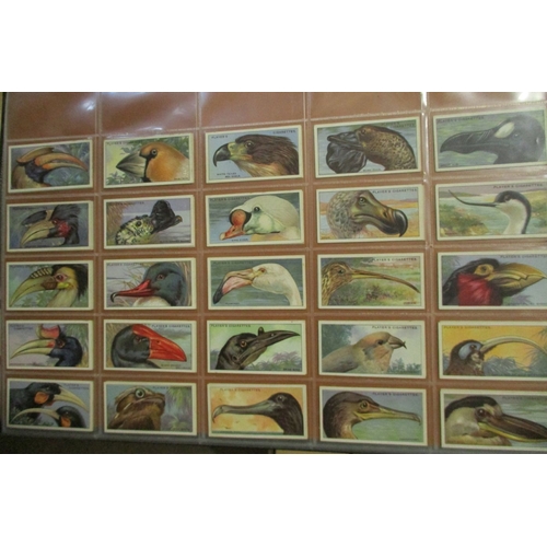 24 - Collection in large album with complete sets including Fry's Birds & Poultry, Imperial Tobacco Co Ga... 