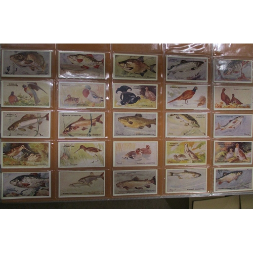 24 - Collection in large album with complete sets including Fry's Birds & Poultry, Imperial Tobacco Co Ga... 