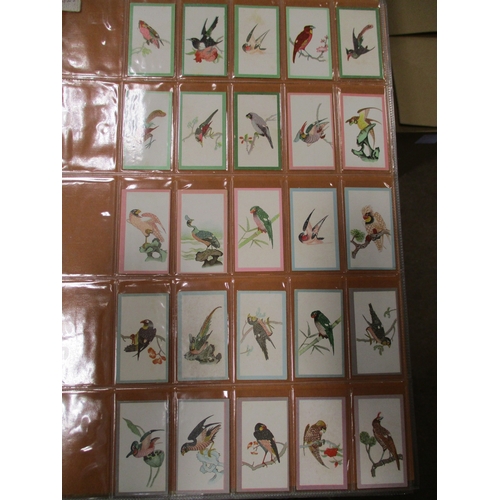 24 - Collection in large album with complete sets including Fry's Birds & Poultry, Imperial Tobacco Co Ga... 