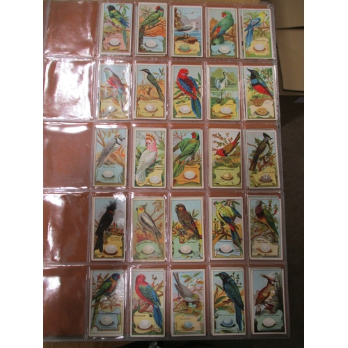 24 - Collection in large album with complete sets including Fry's Birds & Poultry, Imperial Tobacco Co Ga... 