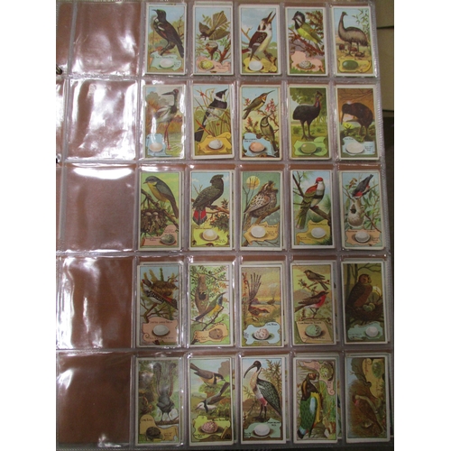 24 - Collection in large album with complete sets including Fry's Birds & Poultry, Imperial Tobacco Co Ga... 