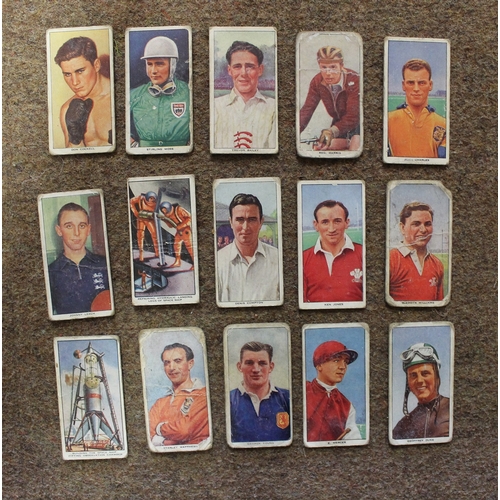 28 - Collection of mostly loose cards in packs, generally very good with ranges of Ogdens Guinea Golds, L... 