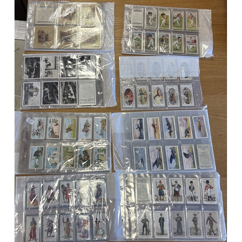 29 - Collection in 2 albums and plastic wallets, generally very good, including ranges from Gallaher, Pla... 