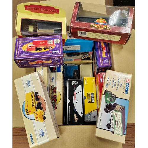 329 - Corgi. Collection of cars, trams, trucks etc. generally excellent to mint in mostly excellent boxes ... 