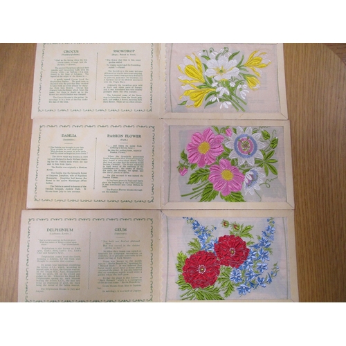 34 - J. Wix. Kensitas Flowers complete set with printed backs (regular size) and complete set with printe... 