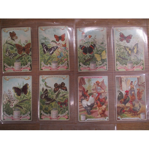 40 - Liebig. Collection in Liebig album with complete sets including Belgium Air Force Battles, Belgium A... 