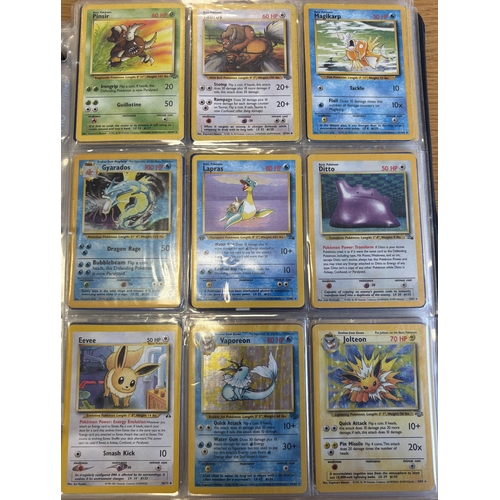 45 - Pokemon. collection in one album, generally light played to excellent, including Alakazam (BS 1), Di... 