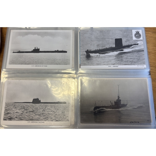 49 - Misc. coln. in 5 albums, of vintage and modern cards, with artist drawn, ptd and R.P's, incl. bridge... 