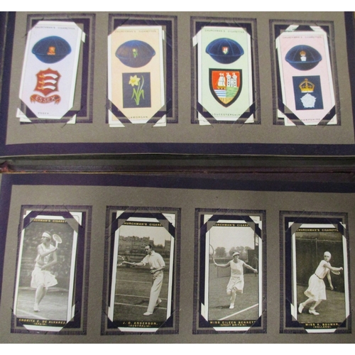 5 - Collection in stock book albums, paper albums and loose with part set Churchman Famous Golfers (16) ... 