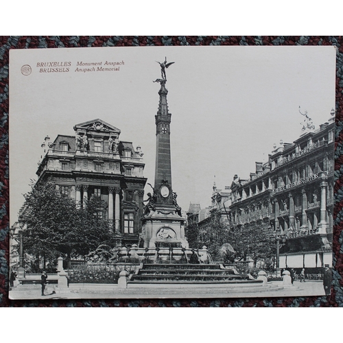 50 - Misc. coln. of vintage and modern cards loose in plastic sleeves, with ranges of ptd., embossed, art... 