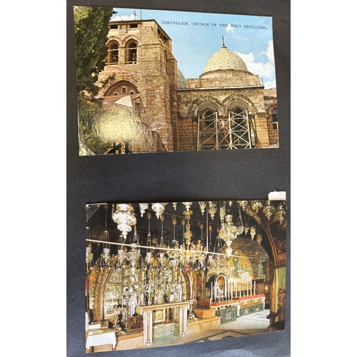 52 - Misc. coln. of modern and vintage cards, in albums and loose, with ptd, artist drawn and R.P's, incl... 