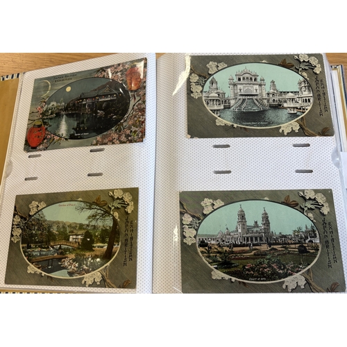 55 - Misc. coln. of vintage and modern ptd, artist drawn and R.P's, in 6 albums and loose, with coastal v... 