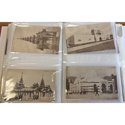 55 - Misc. coln. of vintage and modern ptd, artist drawn and R.P's, in 6 albums and loose, with coastal v... 