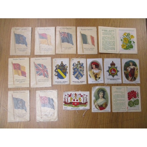 7 - Collection in 8 albums, loose, paper albums and frames including silks from Phillips and Wix, plus r... 